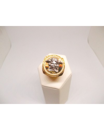 Anello Versace con Centrale medusa in Argento, Bigiotteria