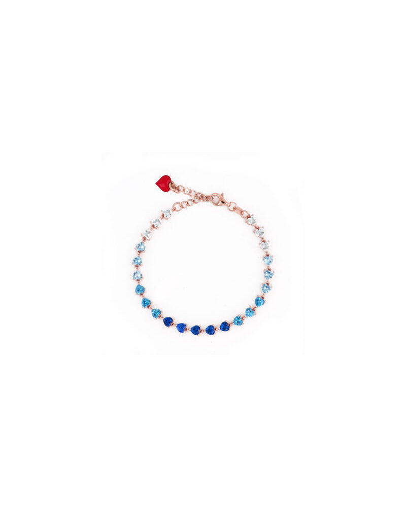 Bracciale Cuori Milano Tennis Blue Mermaid, Cuori Milano