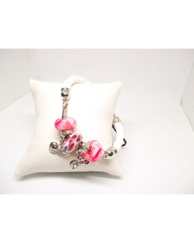 Bracciale Donna con pietre rosa, Idea Oro, Marchi, Idea Oro