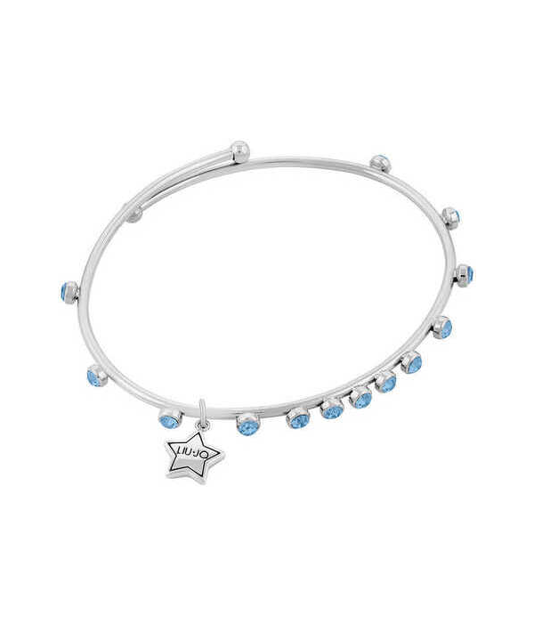 Bracciale Liu Jo in acciaio316L silver e cristalli, Liu Jo