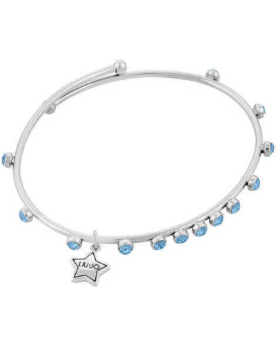 Bracciale Liu Jo in acciaio316L silver e cristalli, Liu Jo