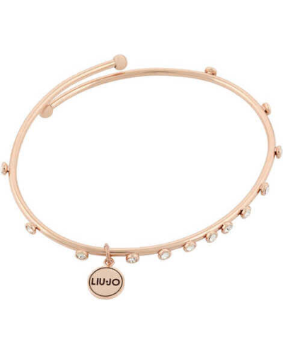 Bracciale rigido Liu Jo in acciaio316L rosegold, Liu Jo