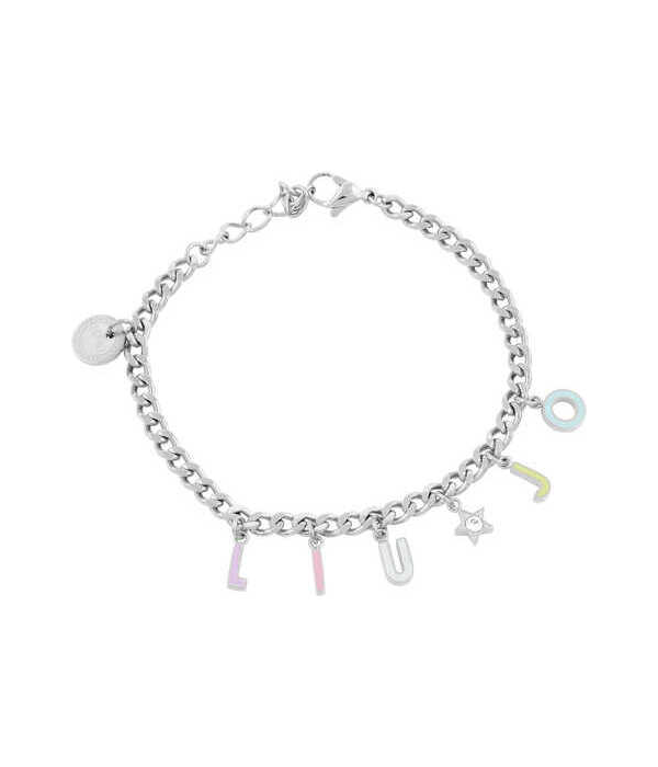 Bracciale Liu Jo in acciaio316L con lettere, Liu Jo, Marchi