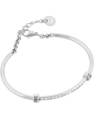 Bracciale Liu Jo in acciaio316L silver e cristalli, Liu Jo