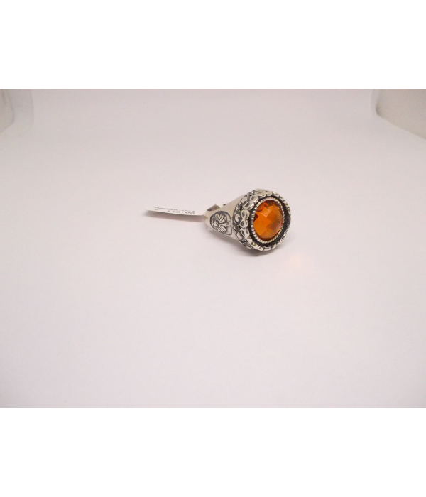 Anello Moneta Statere In Argento 925/000 E Quarzo Idrotermale