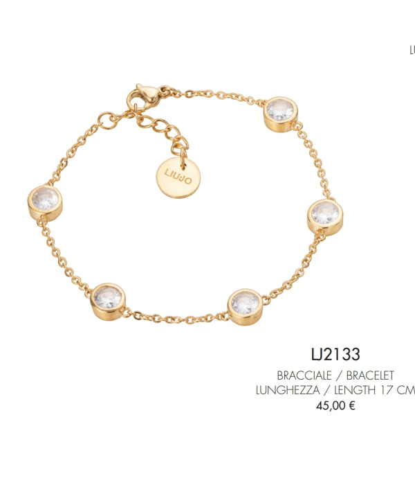 Liujo bracciale donna gioielli Liujo, Liu Jo, Marchi, Idea Oro