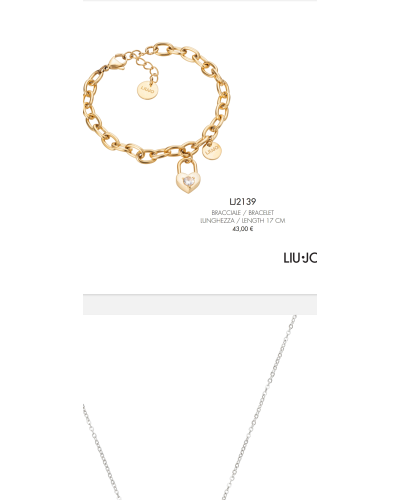 Liujo bracciale donna gioielli Liujo, Liu Jo, Marchi, Idea Oro